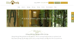 Desktop Screenshot of lillieanns.com